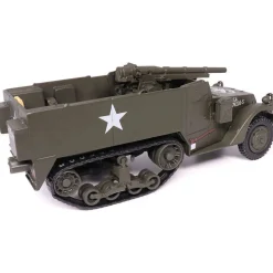 M3 Gun Motor Carriage with M1897A4 Gun 1/43 Die Cast Model 1:43 Scale Diecast Model by Militaria Diecast