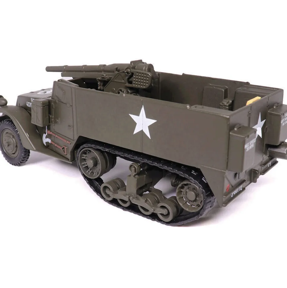 M3 Gun Motor Carriage with M1897A4 Gun 1/43 Die Cast Model 1:43 Scale Diecast Model by Militaria Diecast