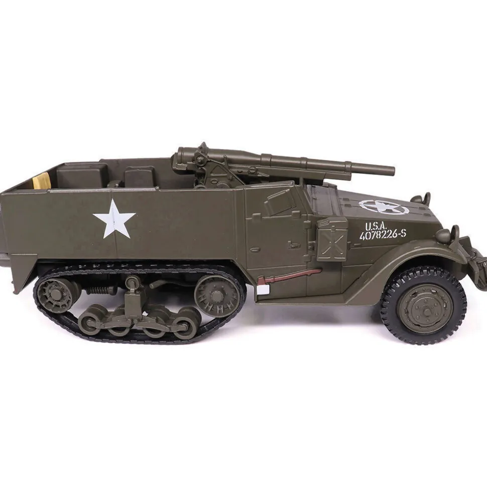 M3 Gun Motor Carriage with M1897A4 Gun 1/43 Die Cast Model 1:43 Scale Diecast Model by Militaria Diecast