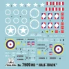 M3 Half Track 1/72 Kit 1:72 Scale Plastic by Italeri