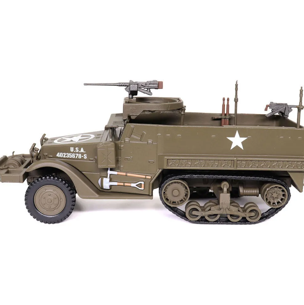 M3 Half-track with M2HB Machine Gun 1/43 Die Cast Model 1:43 scale Diecast Model by Militaria Diecast
