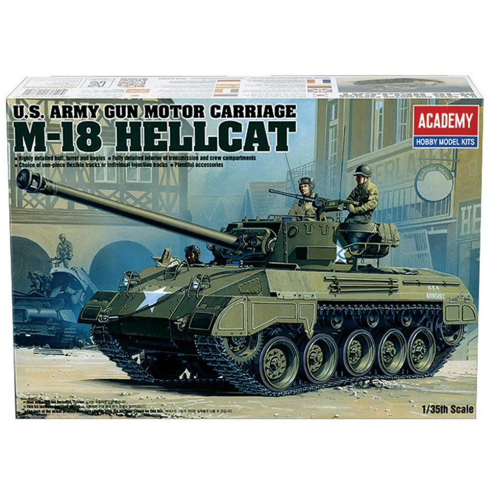 M18 Hellcat Tank Destroyer 1/35 Kit 1:35 Scale by Academy