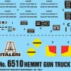 M985 HEMTT Gun Truck 1/35 Kit 1:35 Scale Plastic by Italeri