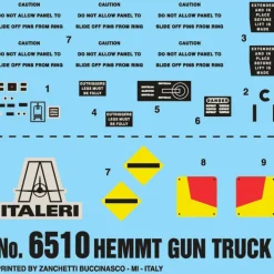 M985 HEMTT Gun Truck 1/35 Kit 1:35 Scale Plastic by Italeri