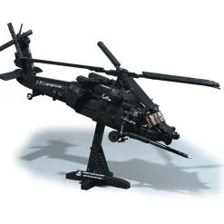 MH-60M Black Hawk Building Block Model - 1263 Pieces 1:48 Scale Building Brick Set by Atom Brick Company