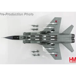 MIG-31BM Foxhound 1/72 Die Cast Model - HA9707 1:72 scale Metal by Hobby Master