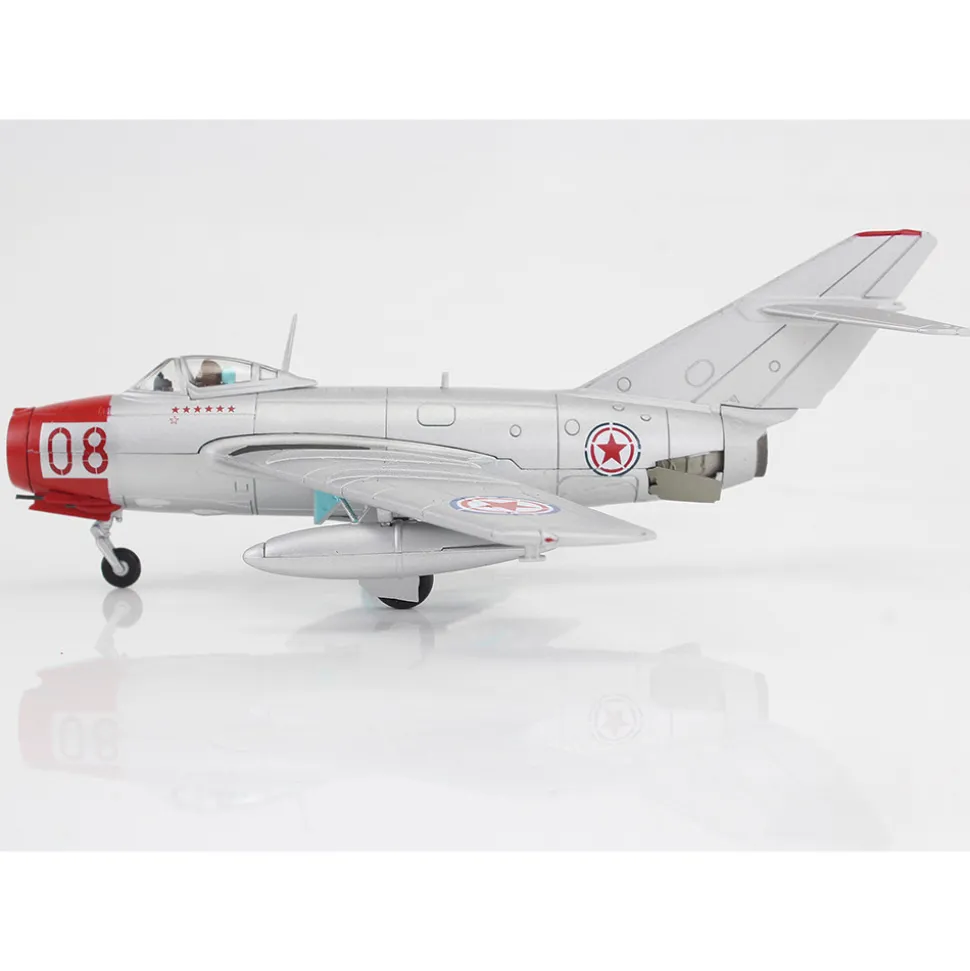 MiG-15 Fagot 1/72 Die Cast Model - HA2429 Red 08, Chinese People's Volunteers AF, 1950s 1:72 scale Metal by Hobby Master