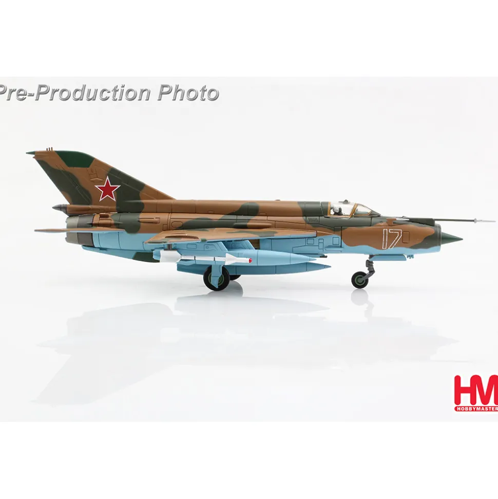 MIG-21 Fishbed 1/72 Die Cast Model 1:72 scale Metal by Hobby Master