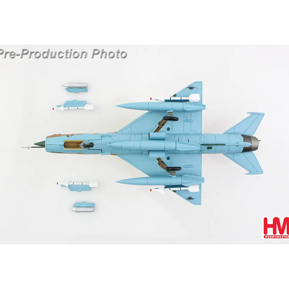 MIG-21 Fishbed 1/72 Die Cast Model 1:72 scale Metal by Hobby Master
