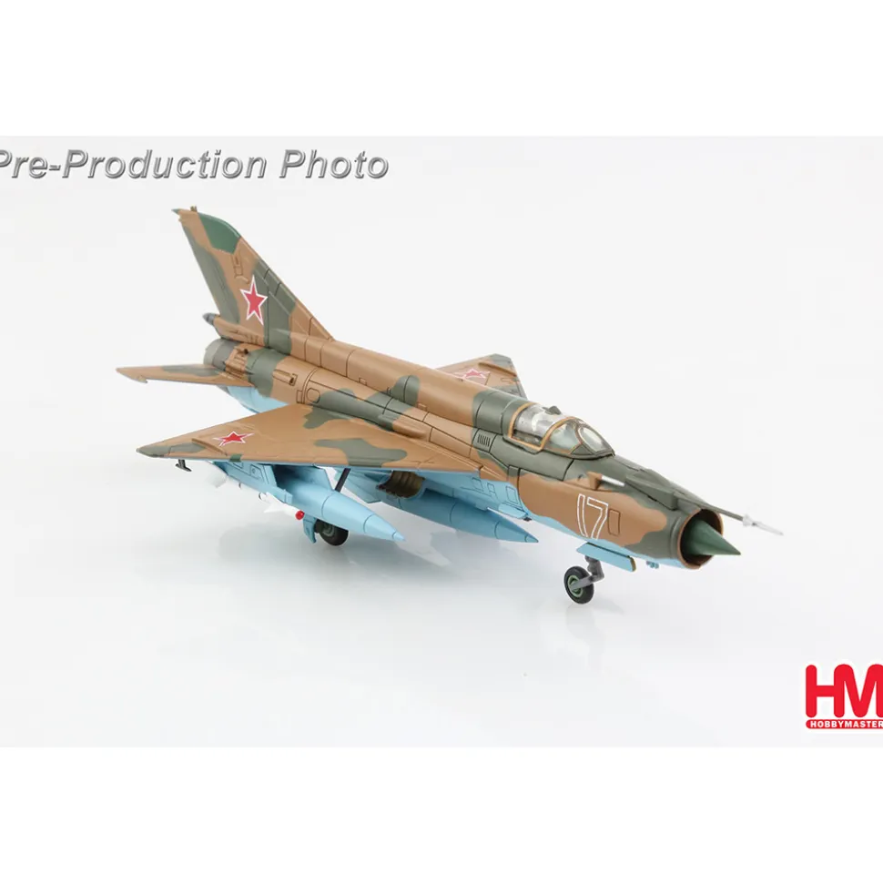 MIG-21 Fishbed 1/72 Die Cast Model 1:72 scale Metal by Hobby Master