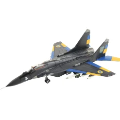 MiG-29MU1 Fulcrum-C 1/72 Die Cast Model - HA6525 40th Tactical Aviation Brigade, Ukrainian AF, Vasylkiv AB, 2 1:72 scale Metal by Hobby Master