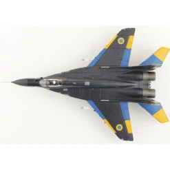 MiG-29MU1 Fulcrum-C 1/72 Die Cast Model - HA6525 40th Tactical Aviation Brigade, Ukrainian AF, Vasylkiv AB, 2 1:72 scale Metal by Hobby Master