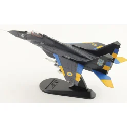 MiG-29MU1 Fulcrum-C 1/72 Die Cast Model - HA6525 40th Tactical Aviation Brigade, Ukrainian AF, Vasylkiv AB, 2 1:72 scale Metal by Hobby Master