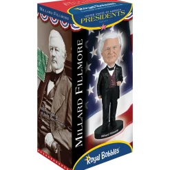 Millard Fillmore Bobblehead Royal Bobbles (RB1372) Resin by Royal Bobbles