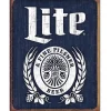 Miller Lite Metal Sign Desperate Enterprises (2182) by Desperate Enterprises