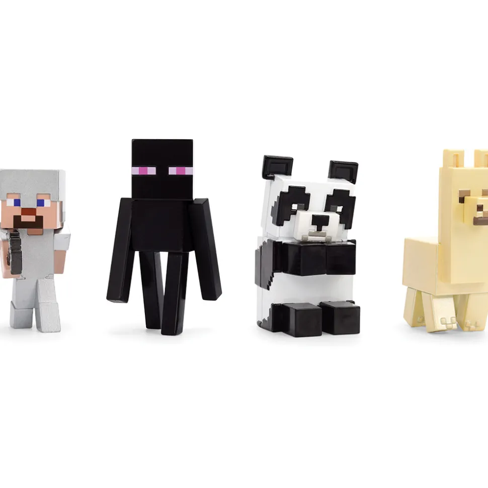 Minecraft 4-Pack Wave 6 2.5" Metal Figures Diecast Metal Figure by Jada Toys