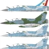 Mirage 2000 B/D 1/72 Kit 1:72 scale Plastic by Italeri