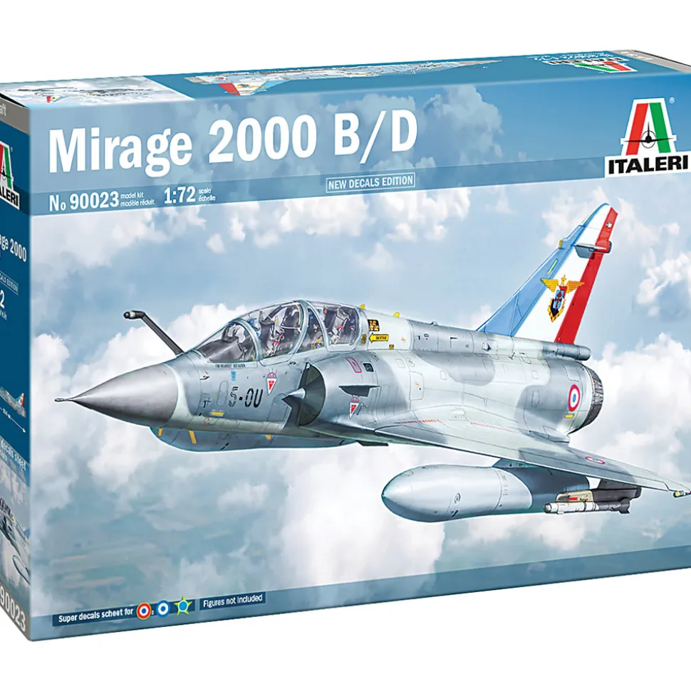 Mirage 2000 B/D 1/72 Kit 1:72 scale Plastic by Italeri