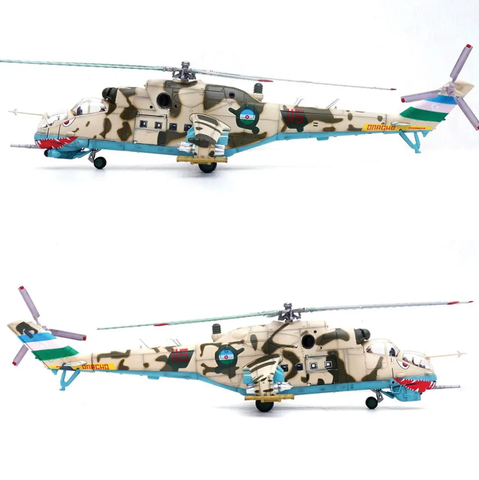 MI-24V HIND-E 1/72 DIE CAST MODEL PANZERKAMPF (14005PA) 1:72 scale Metal by Panzerkampf