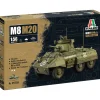 M8/M20 Light Armoured 1/56 Kit 1:56 Scale Plastic Model Kit by Italeri