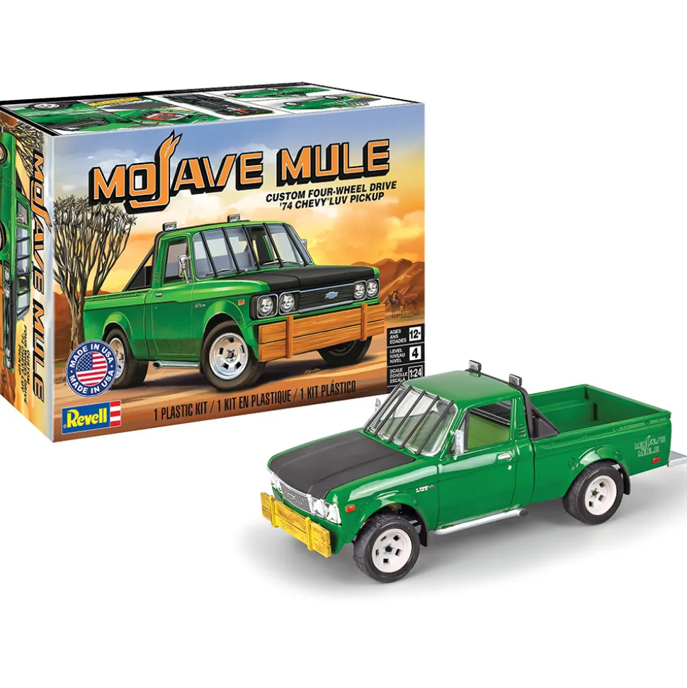 Mojave Mule '74 Chevy Luv Pickup 1:24 Scale Plastic Model Kit by Revell
