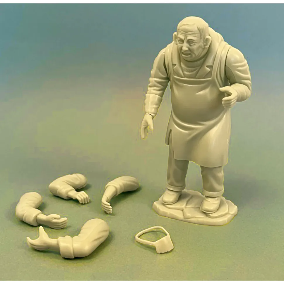 Monster Scenes Dr. Deadly Atlantis (D631) 1:13 scale Plastic by Dencomm