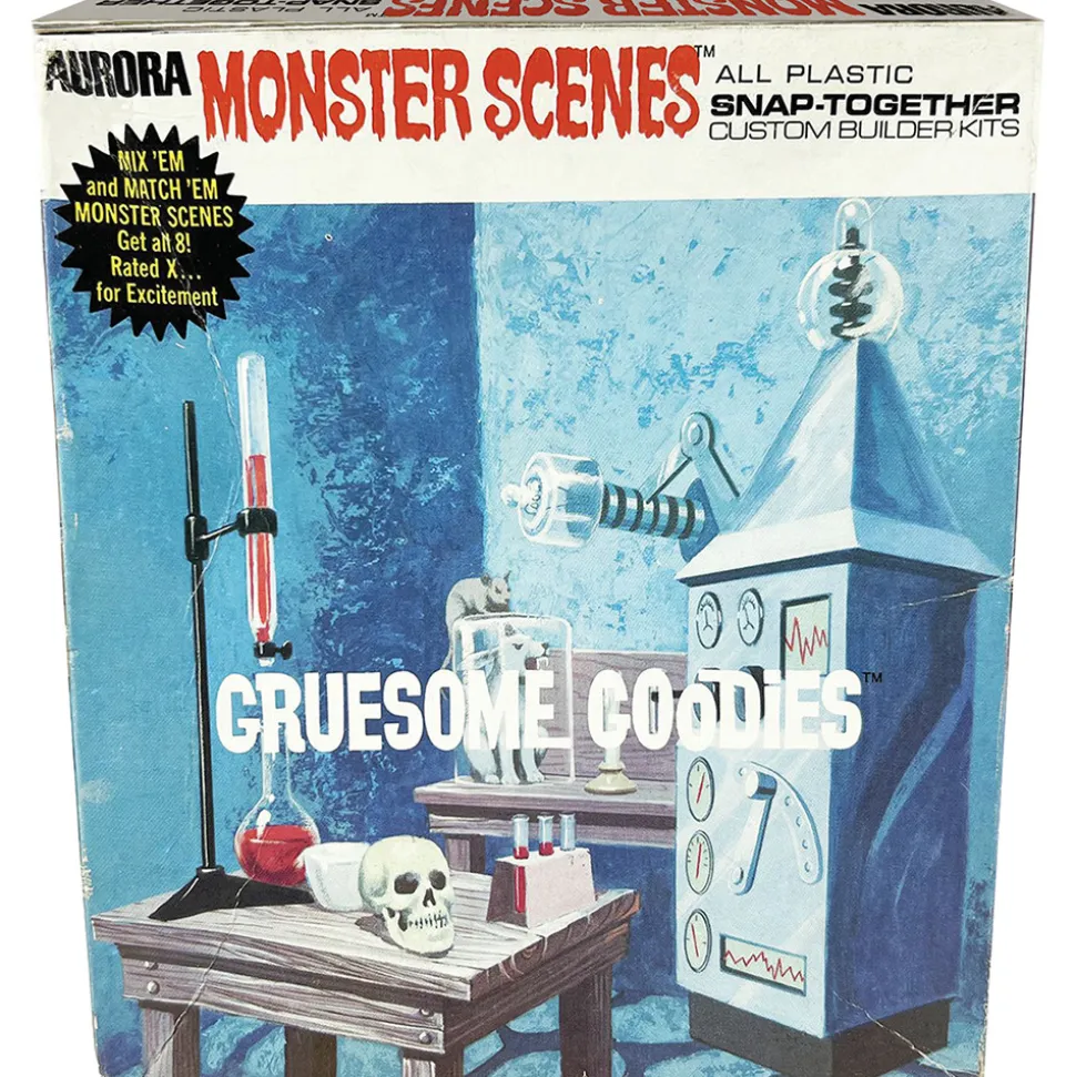 Monster Scenes Gruesome Goodies Atlantis (D634) 1:13 scale Plastic by Dencomm