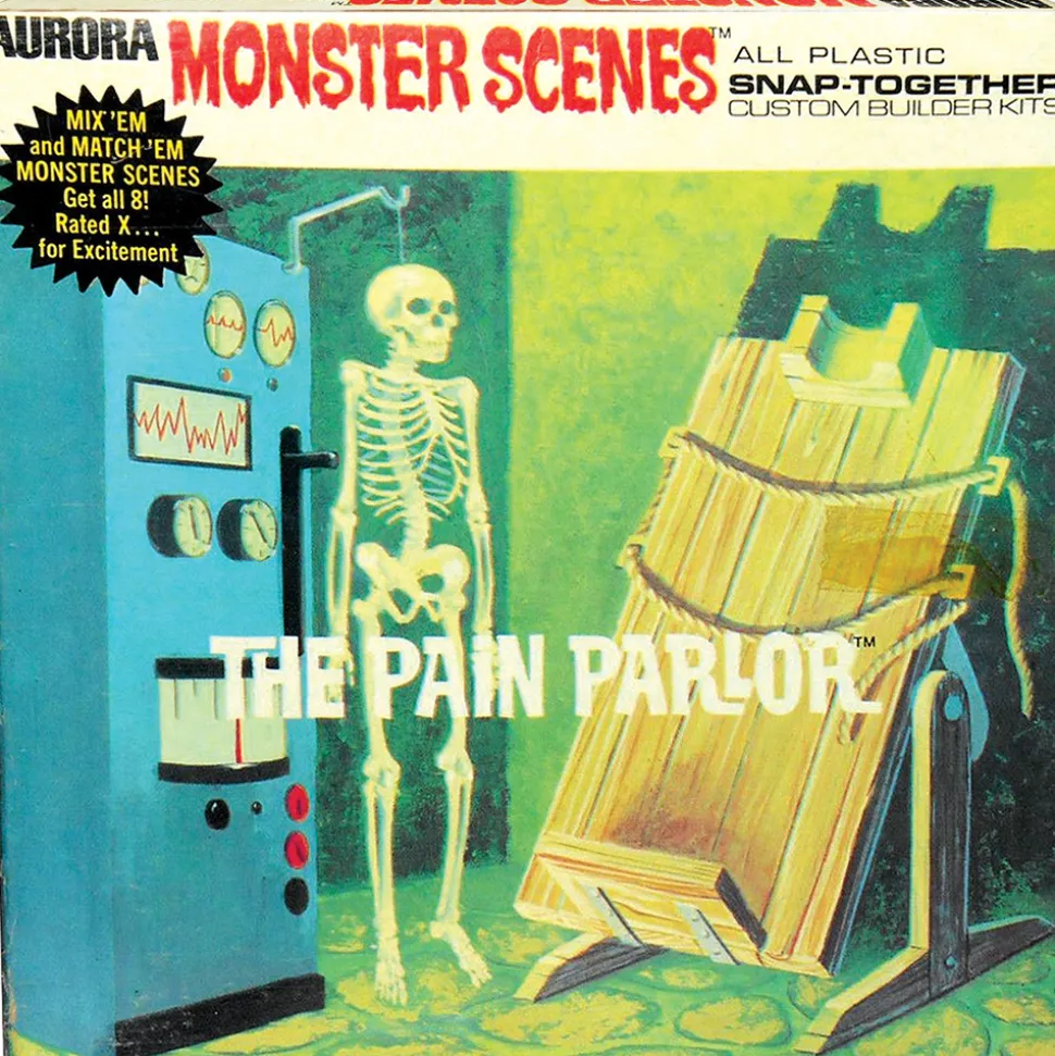 Monster Scenes The Pain Parlor Atlantis (D635) 1:13 scale Plastic by Dencomm