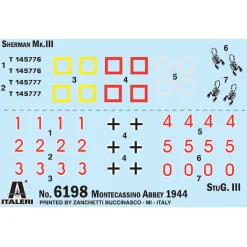 Montecassino Abbey 1944 1/72 FIGURE KIT 1:72 Scale Plastic by Italeri