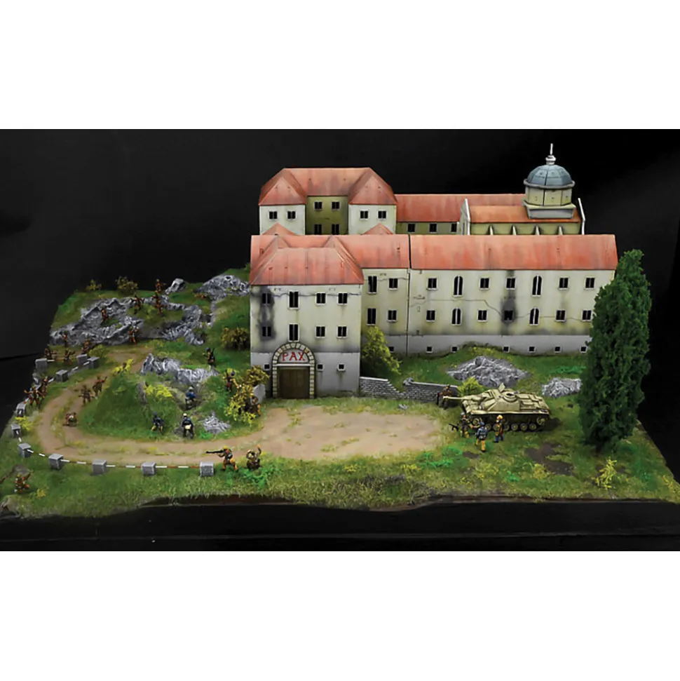 Montecassino Abbey 1944 1/72 FIGURE KIT 1:72 Scale Plastic by Italeri
