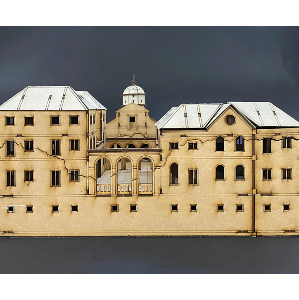 Montecassino Abbey 1944 1/72 FIGURE KIT 1:72 Scale Plastic by Italeri