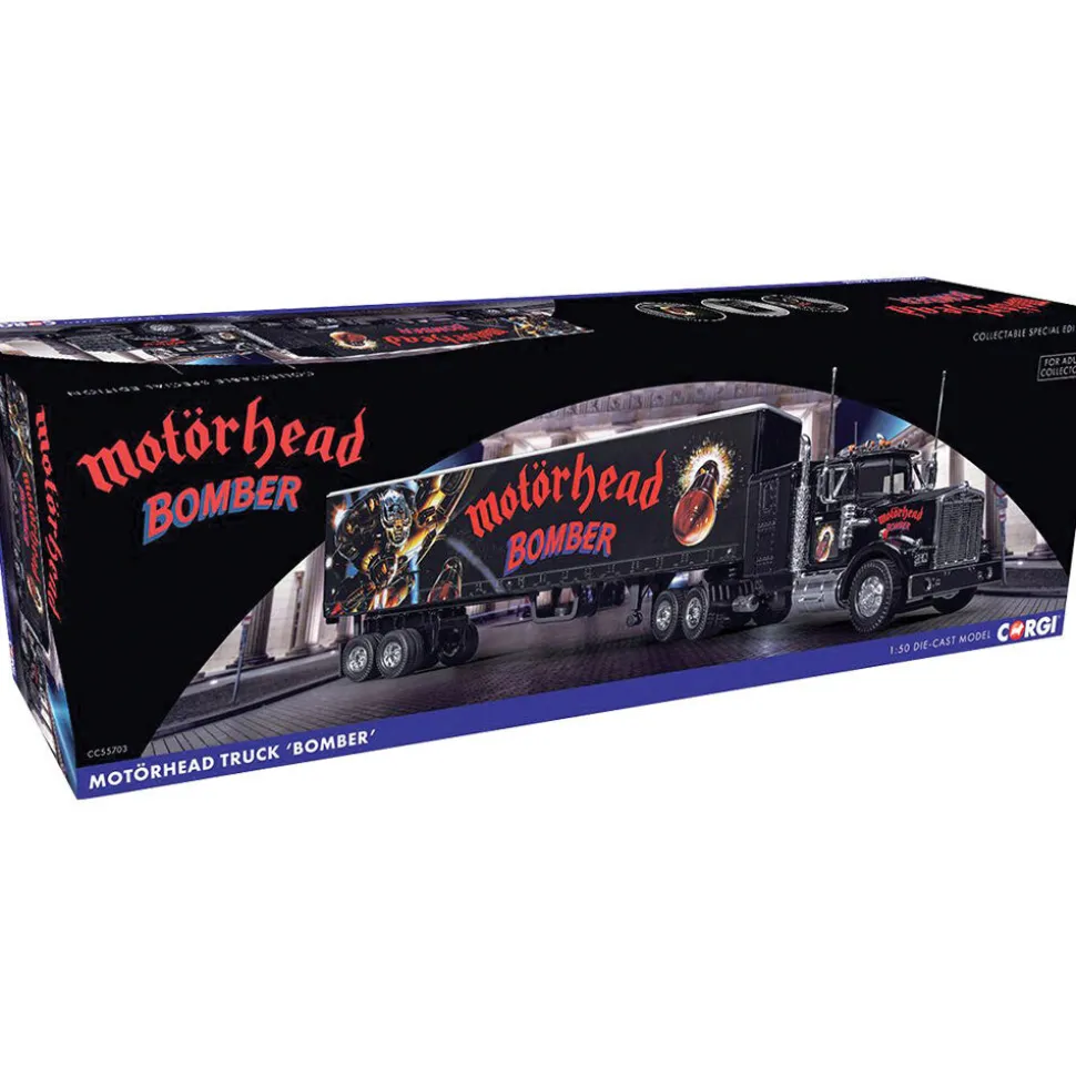 Motörhead Truck ‘Bomber' 1:50 Scale Diecast Model Truck by Corgi