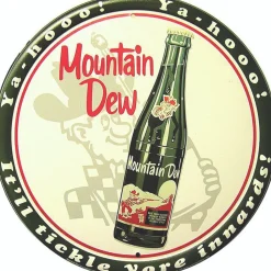 Mountain Dew Bottle Metal Sign Metal by Signs 4 Fun