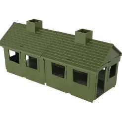 MPC Bunkhouse Building OD Green BMC TOYS (67110) 1:32 scale Plastic by BMC Toys