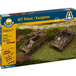 M7 Priest / Kangaroo 1/72 Kit 1:72 Scale Plastic Model Kit by Italeri