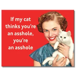 My Cat Metal Sign 2909 Tin by Desperate Enterprises