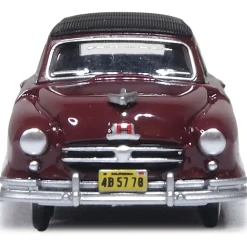 Nash Rambler Custom Landau Convertible - Sunset Maroon (Closed) 1:87 Scale by Oxford Diecast