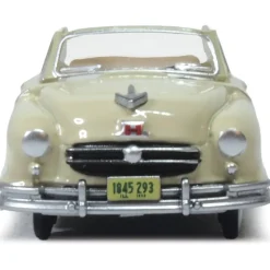 Nash Rambler Custom Landau Convertible - Champagne Ivory (Open) 1:87 Scale Diecast Model Car by Oxford Diecast