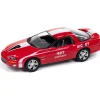 2002 NicKey Camaro ZL1 - Red w/White Stripes 1:64 Scale Diecast Model Car by Johnny Lightning