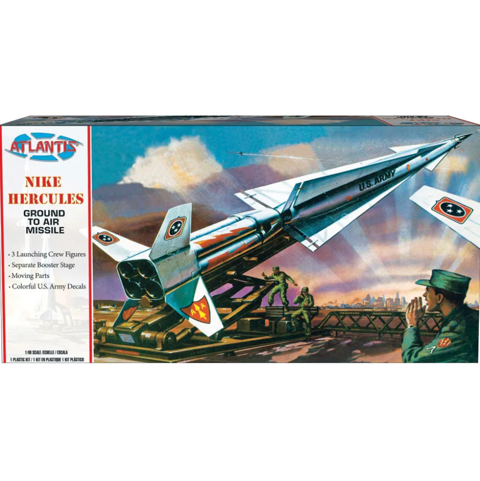 Nike Hercules Missile US Army 1/40 Kit 1:40 Scale by Atlantis Models
