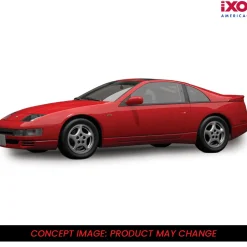 1989 Nissan Fairlady Z - Cherry Red Pearl 1:64 Scale Diecast Model Car by IXO Models