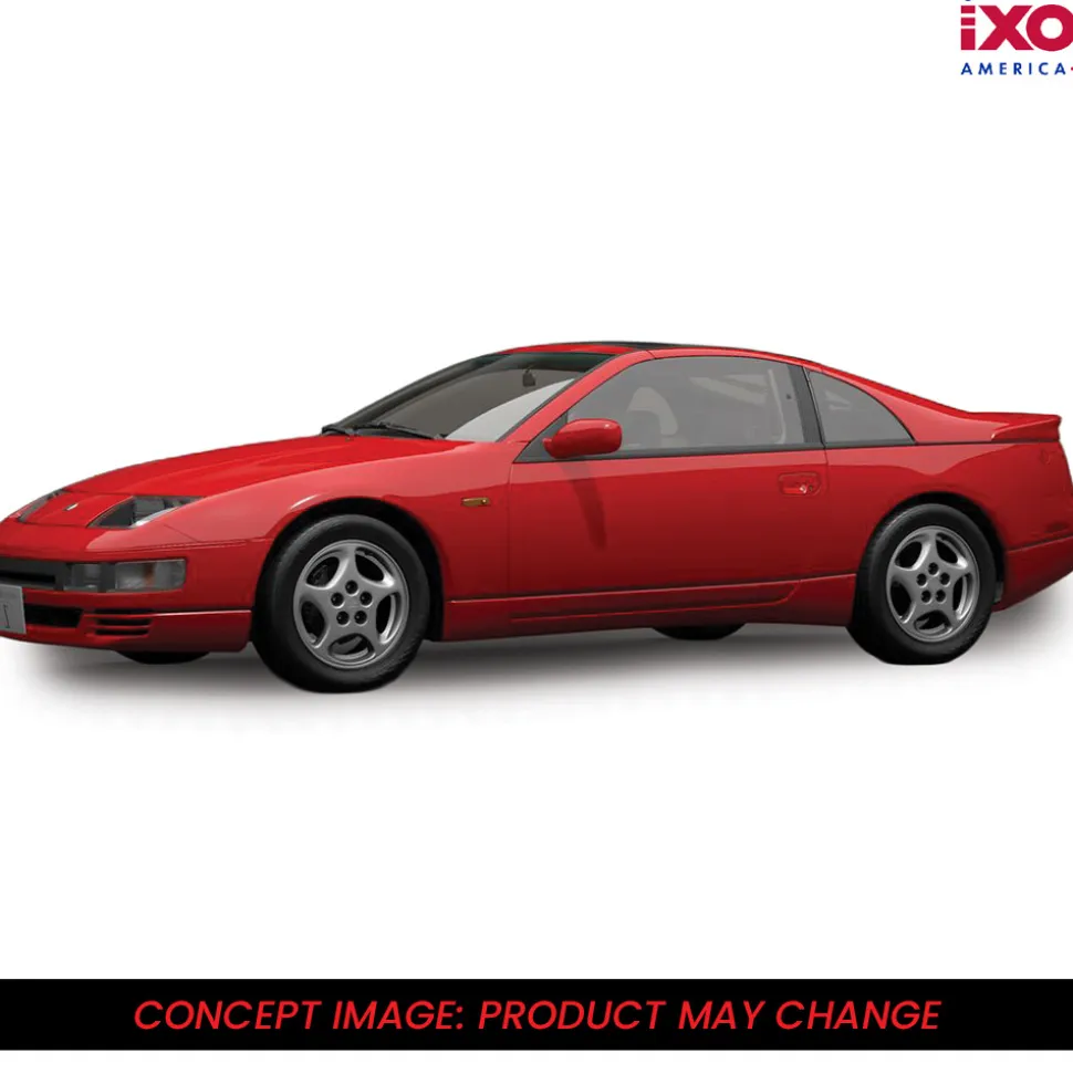 1989 Nissan Fairlady Z - Cherry Red Pearl 1:64 Scale Diecast Model Car by IXO Models