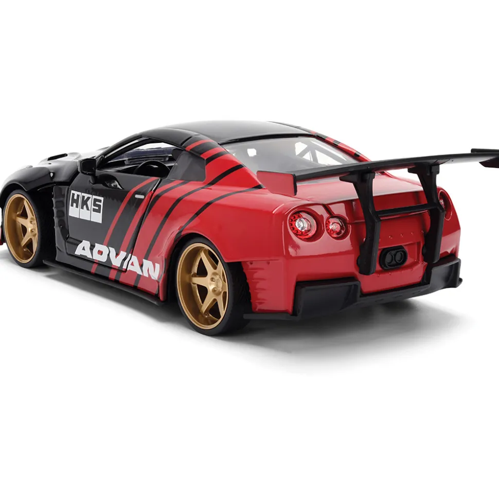 2009 Nissan GT-R (R35 (Ben Sopra Kit) - Advan 1:24 Scale Diecast Model Car by Jada Toys