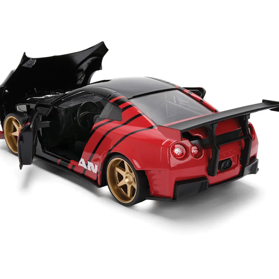2009 Nissan GT-R (R35 (Ben Sopra Kit) - Advan 1:24 Scale Diecast Model Car by Jada Toys