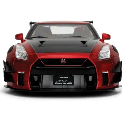 Nissan GT-R (R35) - LIBERTY WALK Red 1:18 Scale Diecast Model Car by Pink Slips