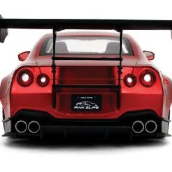 Nissan GT-R (R35) - LIBERTY WALK Red 1:18 Scale Diecast Model Car by Pink Slips