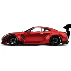 Nissan GT-R (R35) - LIBERTY WALK Red 1:18 Scale Diecast Model Car by Pink Slips