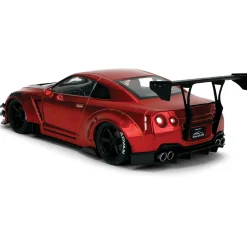Nissan GT-R (R35) - LIBERTY WALK Red 1:18 Scale Diecast Model Car by Pink Slips