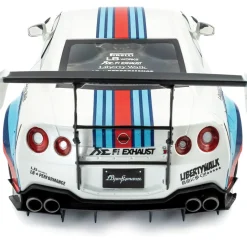 2024 Nissan GT-R (R35) W/ Liberty Walk Body Kit 2.0 M 1:18 Scale Diecast Model Car by Solido