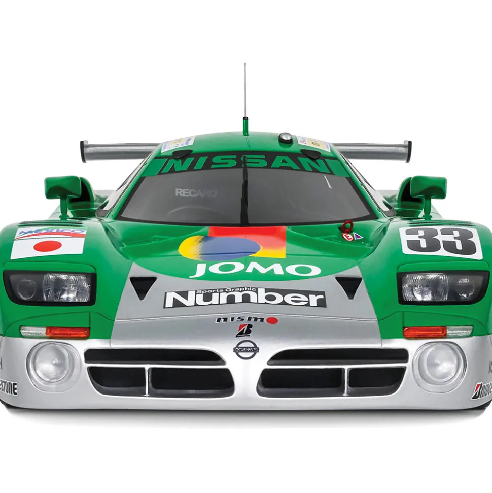 1998 Nissan R390 GT1 Le Mans - Green 1:18 Scale Cast Resin Model Car by GT Spirit